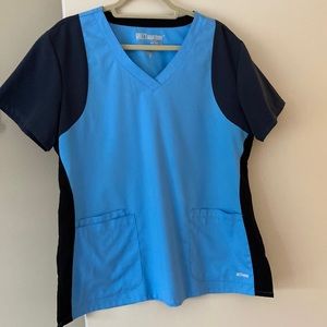 Grey’s Anatomy active scrub top. Size XL
